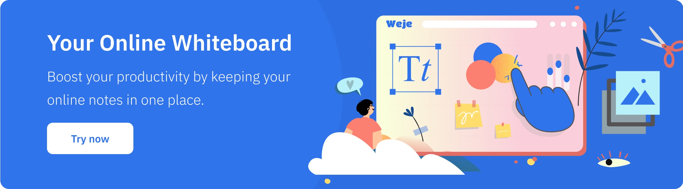 online whiteboard banner