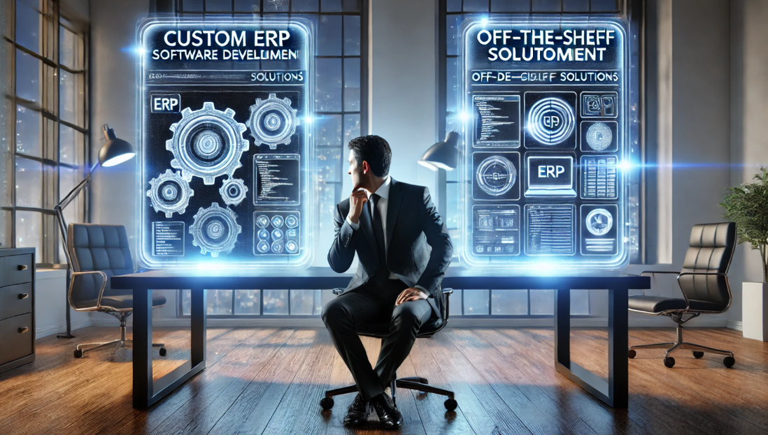 Custom ERP vs. Off-The-Shelf: Business Meets Software Reality