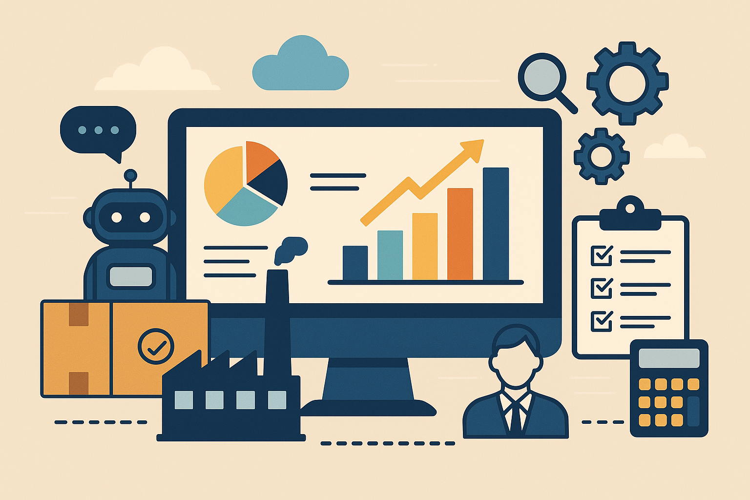 How companies use software to streamline operations and reduce costs